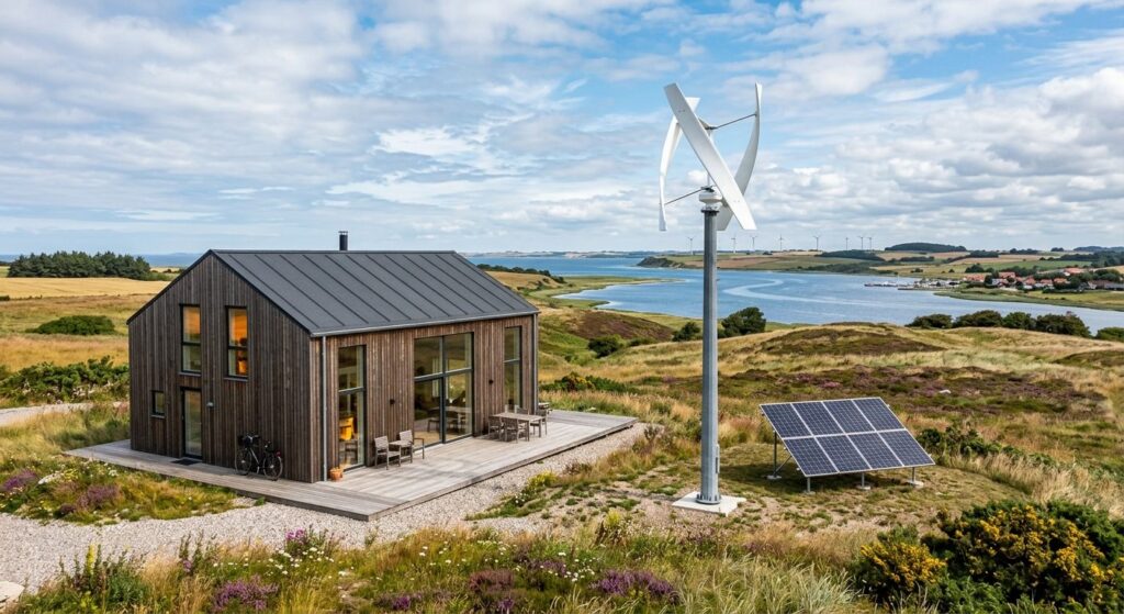 Vind- og solenergi til boligen: Når storkraftværker ikke er nok